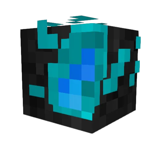 Boriszninja Minecraft avatar head, 3D render