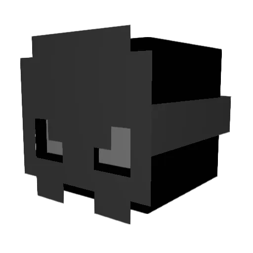 Borja_132 Minecraft avatar head, 3D render