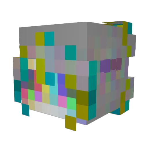 BornOnAFriday Minecraft avatar head, 3D render