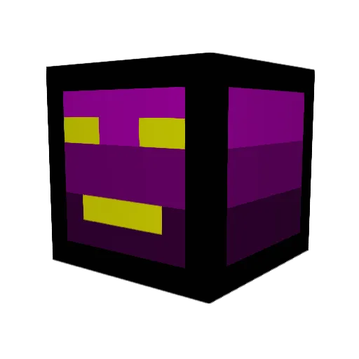BornToBeBuild Minecraft avatar head, 3D render
