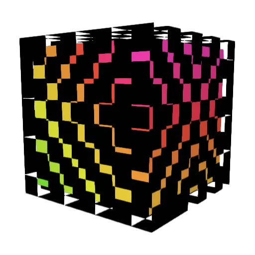 Borodoro Minecraft avatar head, 3D render