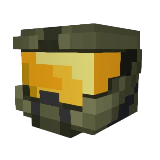 BoroughofSouth Minecraft avatar head, 3D render