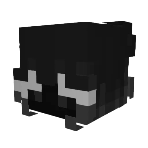 BorykDazerYT Minecraft avatar head, 3D render
