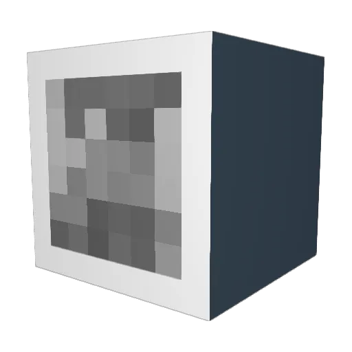 Bosdi3 Minecraft avatar head, 3D render
