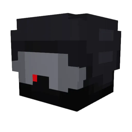 Boshy6969 Minecraft avatar head, 3D render