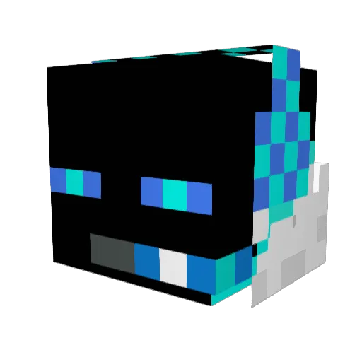 BosnianCreeper Minecraft avatar head, 3D render