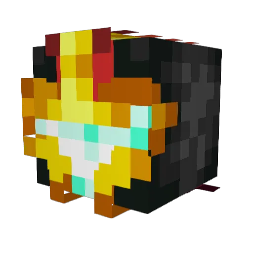 Bosox481 Minecraft avatar head, 3D render