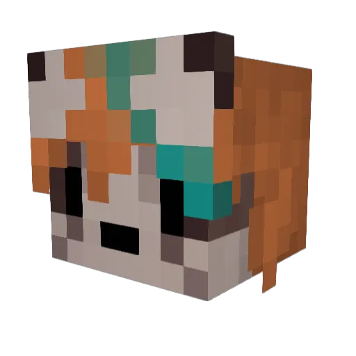 Bosphoramus269 Minecraft avatar head, 3D render