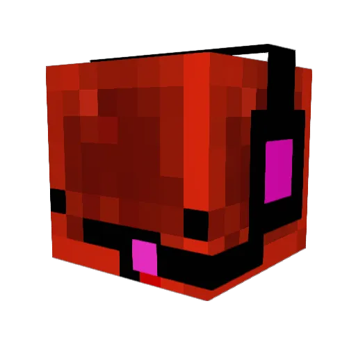 BossBoiLUVSMC Minecraft avatar head, 3D render