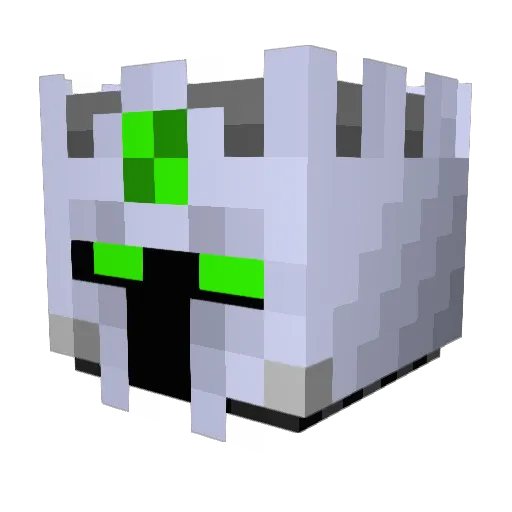 BossBoy122 Minecraft avatar head, 3D render