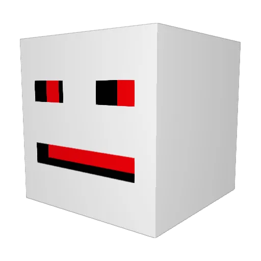 BossHogg008 Minecraft avatar head, 3D render