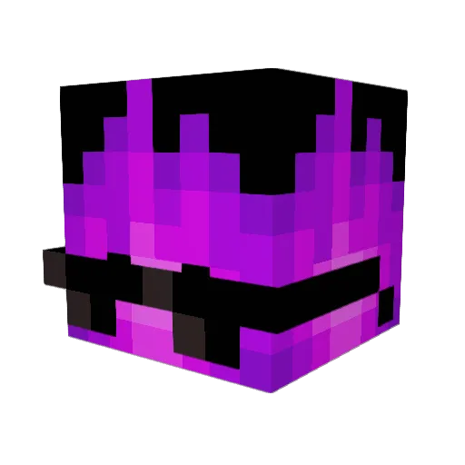 BossSaturn10341 Minecraft avatar head, 3D render