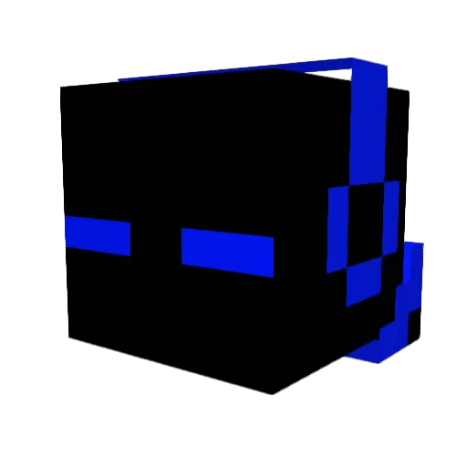 Boss_Man_37 Minecraft avatar head, 3D render