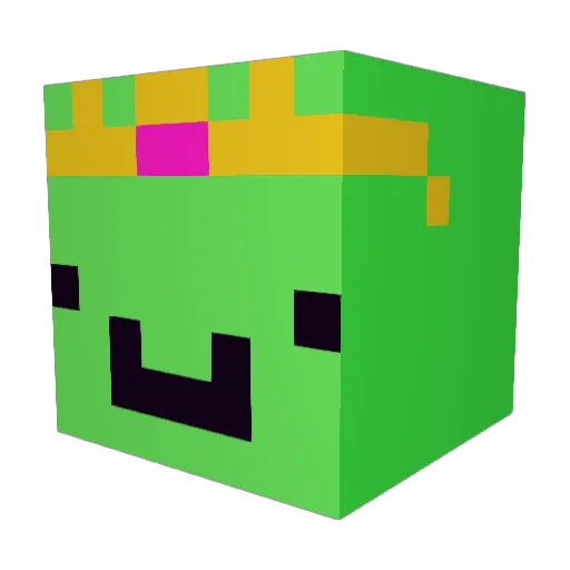 Bossi2020 Minecraft avatar head, 3D render