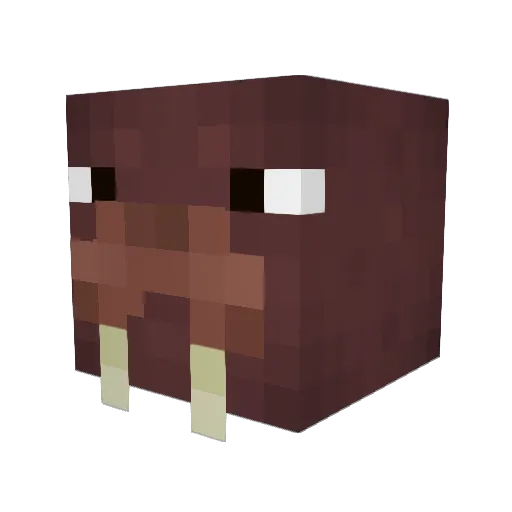 Bossluigi7 Minecraft avatar head, 3D render