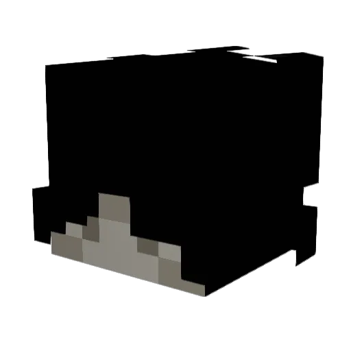 BossmanYT Minecraft avatar head, 3D render