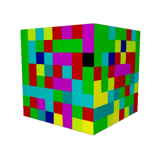 Bossnesscrafter Minecraft avatar head, 3D render
