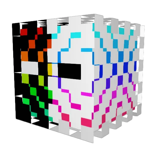 Bosston129 Minecraft avatar head, 3D render