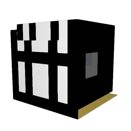 Bostancik9 Minecraft avatar head, 3D render