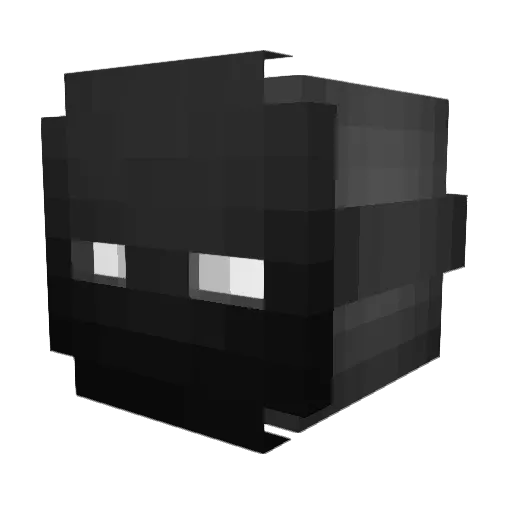 BotToad Minecraft avatar head, 3D render
