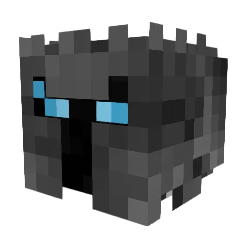 Bot_CrunchyBacon Minecraft avatar head, 3D render