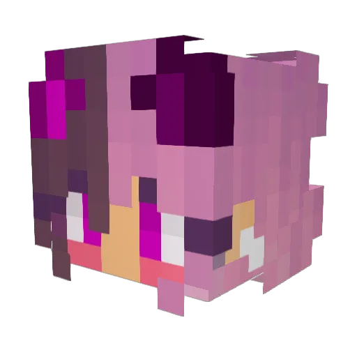 BothBell217 Minecraft avatar head, 3D render