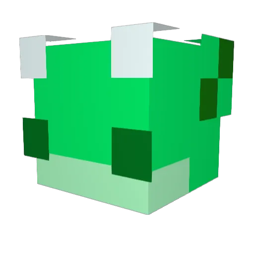 Bothersum_ Minecraft avatar head, 3D render