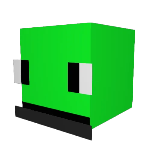 BotherteamNI2 Minecraft avatar head, 3D render