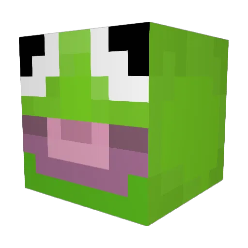 Botlyo_o Minecraft avatar head, 3D render