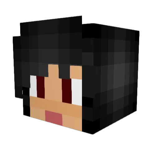 BotolMinum1 Minecraft avatar head, 3D render
