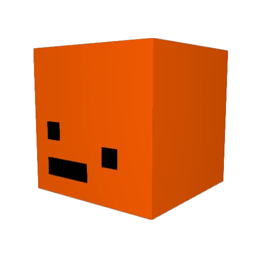 BottlePlays Minecraft avatar head, 3D render
