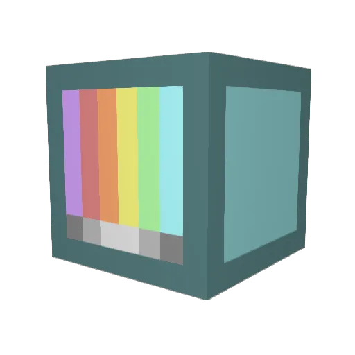 Bou_Re Minecraft avatar head, 3D render