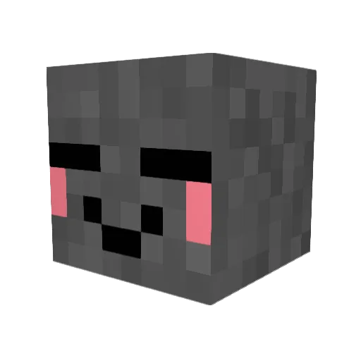 BoudinMasta Minecraft avatar head, 3D render