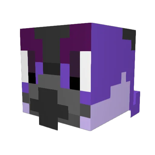 Boudreaux116 Minecraft avatar head, 3D render