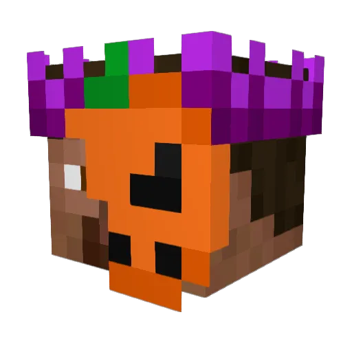 BoulderBreaker Minecraft avatar head, 3D render