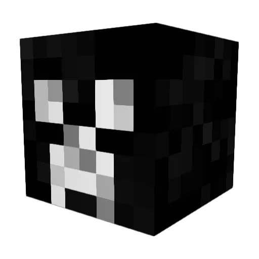 Boulin Minecraft avatar head, 3D render