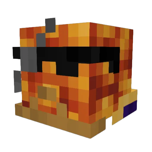 BouncingBean421 Minecraft avatar head, 3D render