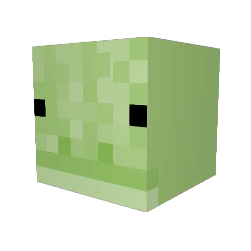 BouncingDvDBill Minecraft avatar head, 3D render