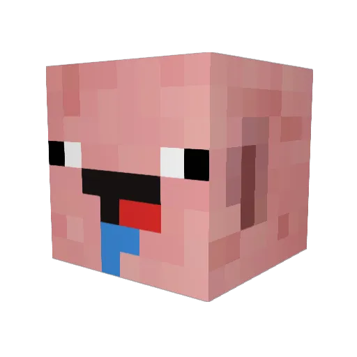 BoundenPoet9631 Minecraft avatar head, 3D render