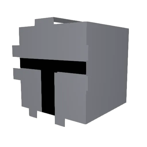 Bounty_Hunter88 Minecraft avatar head, 3D render