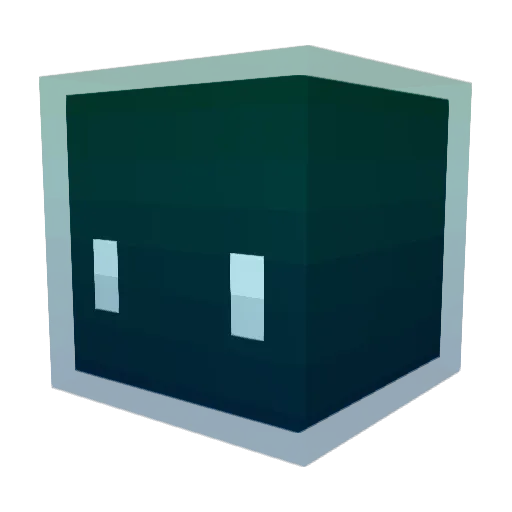 Bousan_ Minecraft avatar head, 3D render