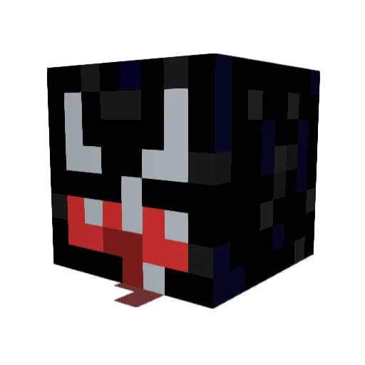 BowedCartoon453 Minecraft avatar head, 3D render