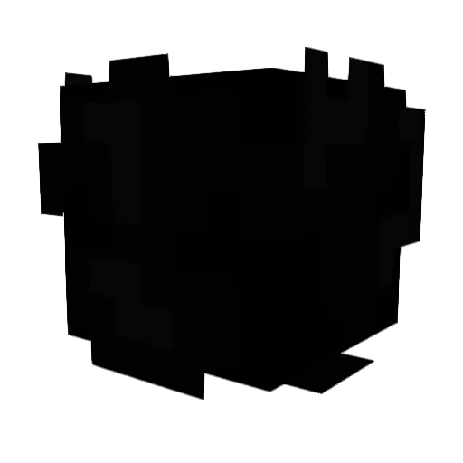 BowlCutFrog Minecraft avatar head, 3D render