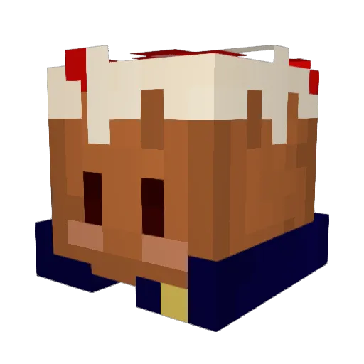 BowlerSSF2 Minecraft avatar head, 3D render