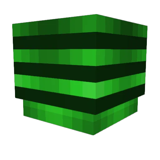Bowlfolk Minecraft avatar head, 3D render
