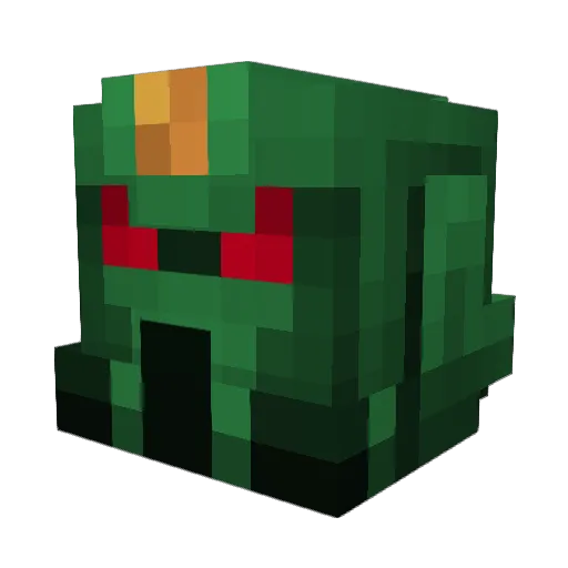 Box3dWater Minecraft avatar head, 3D render