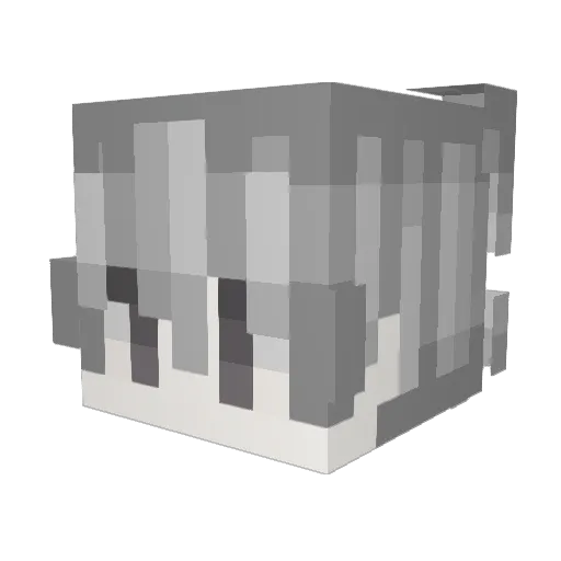 BoxLovesYou Minecraft avatar head, 3D render