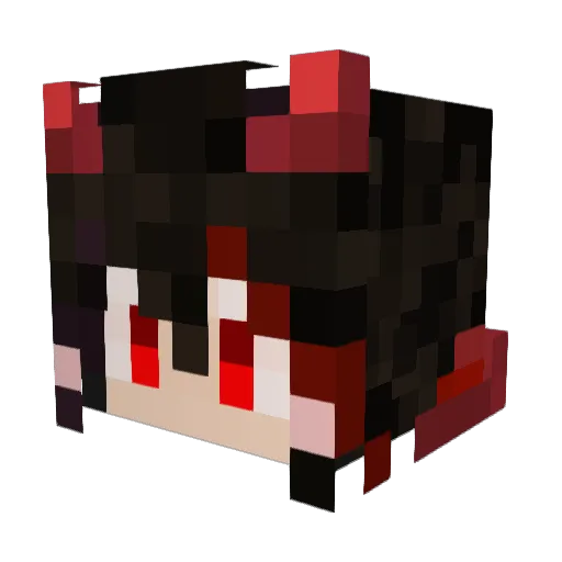 BoxMac Minecraft avatar head, 3D render