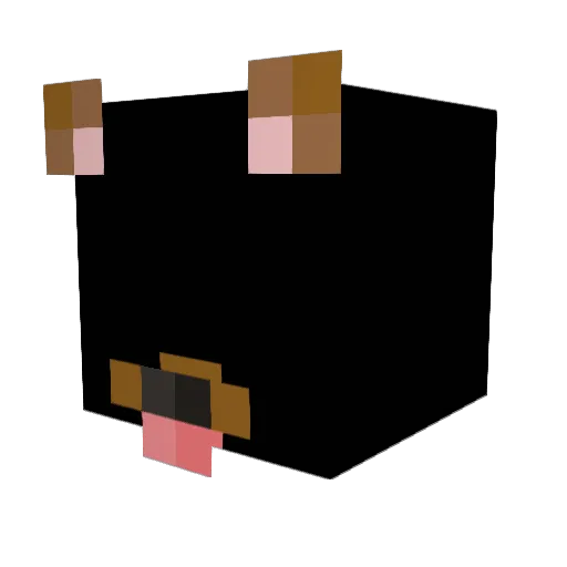 BoxOfHappiness Minecraft avatar head, 3D render