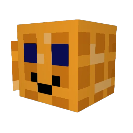 Box_of_Triscuits Minecraft avatar head, 3D render
